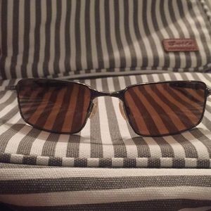 Oakley brand women’s sunglasses.